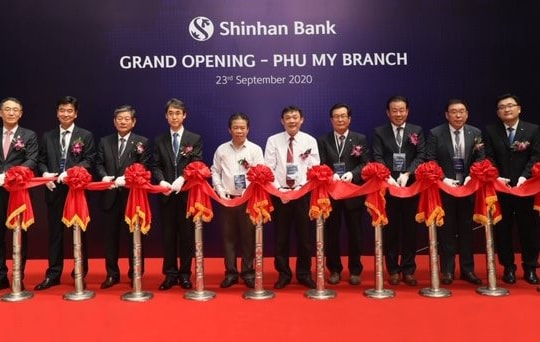 Ngân hàng Shinhan chính thức khai trương chi nhánh Phú Mỹ