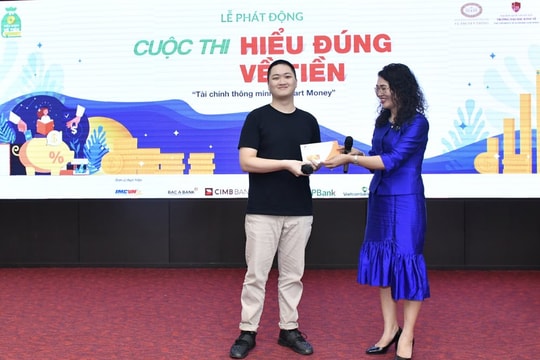 Phát động cuộc thi “Hiểu đúng về tiền” cho sinh viên