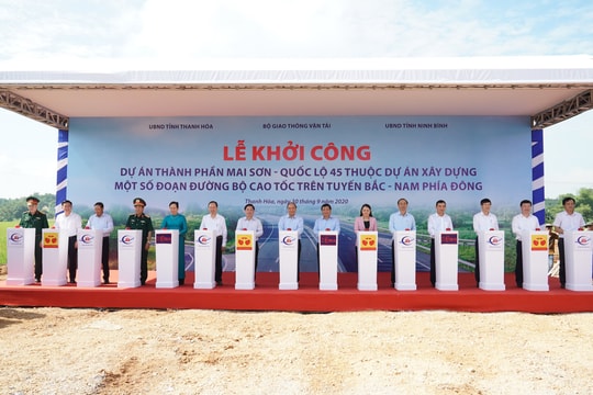 Khởi công các dự án thành phần cao tốc Bắc Nam