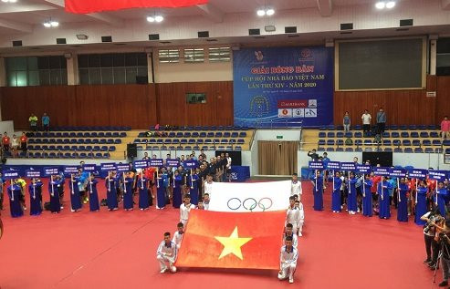 208 vận động viên tham dự Giải bóng bàn Cúp Hội Nhà báo Việt Nam lần thứ XIV – 2020 