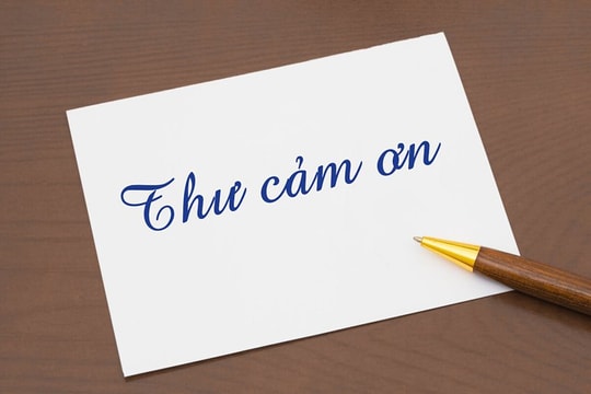 Thư cảm ơn