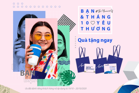 Ngân hàng Bản Việt ưu đãi hấp dẫn nhân ngày Phụ nữ Việt Nam 20/10
