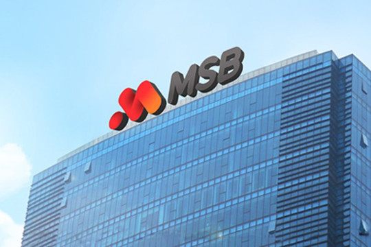 9 tháng: MSB đạt lợi nhuận trên 1.660 tỷ đồng, vượt mục tiêu kế hoạch năm