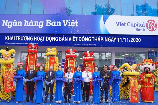 Ngân hàng Bản Việt khai trương hoạt động Bản Việt Đồng Tháp