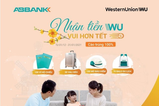Loạt khuyến mãi cuối năm tại ABBANK, 100% cơ hội nhận quà 