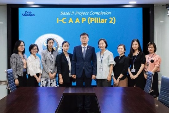 Ngân hàng Shinhan hoàn thành triển khai thực hiện 3 trụ cột của Basel II trước thời hạn