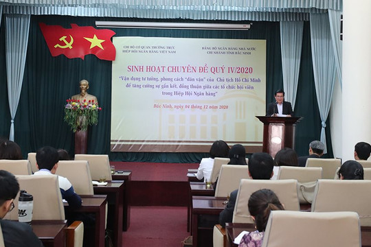 Chi bộ Cơ quan Thường trực Hiệp hội Ngân hàng Việt Nam tổ chức sinh hoạt chuyên đề quý IV/2020  
