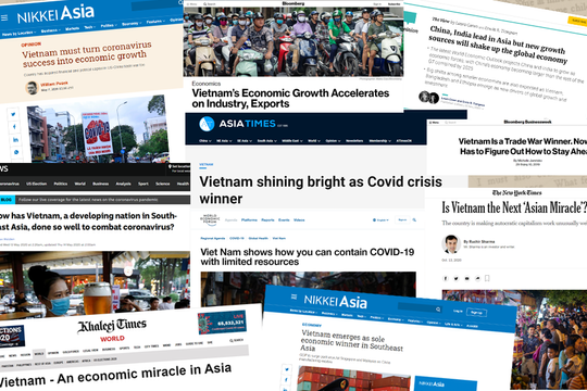 Báo chí nước ngoài ca ngợi Việt Nam là "bình minh đang lên", "ngôi sao sáng"