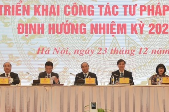 Bộ Tư pháp thực hiện tốt vai trò “nhạc trưởng”, cơ quan “gác cửa” trong công tác xây dựng, hoàn thiện pháp luật và thi hành pháp luật của Chính phủ