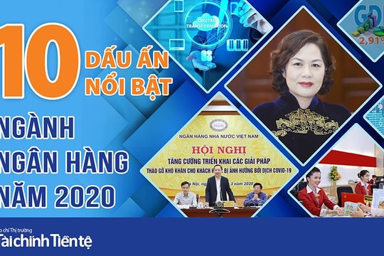 10 dấu ấn nổi bật của ngành Ngân hàng năm 2020