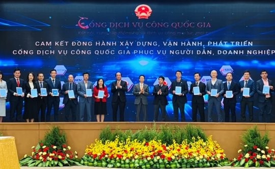 Ngành Ngân hàng cam kết đồng hành cùng Cổng dịch vụ công Quốc gia phục vụ người dân, doanh nghiệp