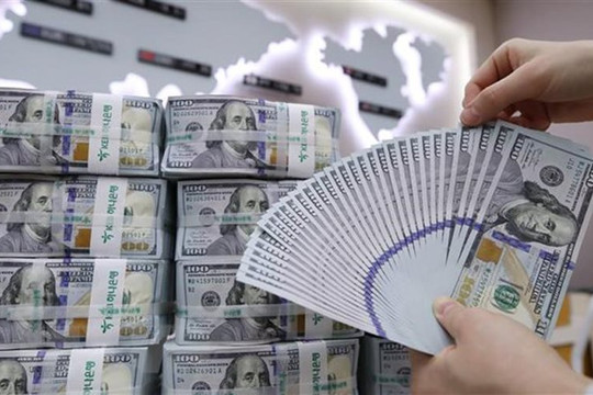Dự trữ ngoại hối của Hàn Quốc tăng tháng thứ 9 liên tiếp