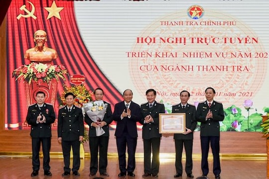 Ngành thanh tra đóng góp vào việc giữ gìn kỷ cương phép nước, tạo niềm tin cho nhân dân