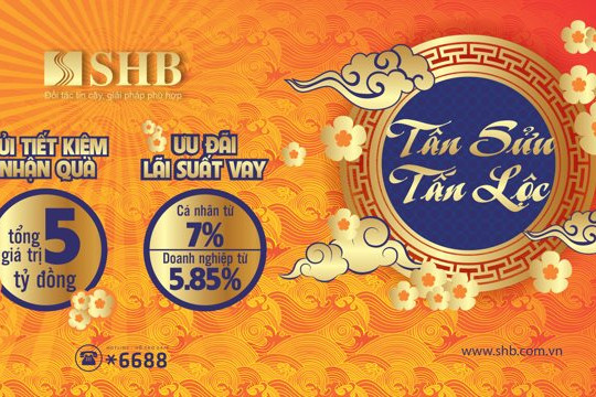 Tết Tân Sửu, đến ngân hàng nào để nhận quà và tận hưởng hàng loạt ưu đãi hấp dẫn?