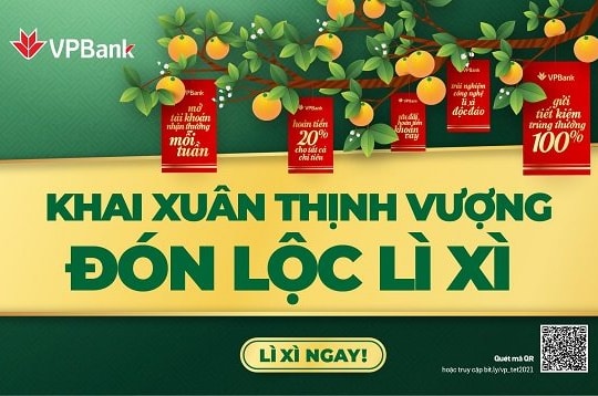 Đón xuân thịnh vượng, VPBank tặng hơn 140.000 phần quà cho khách hàng