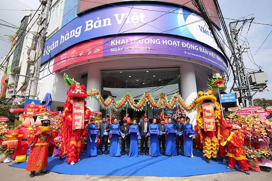 Ngân hàng Bản Việt liên tiếp khai trương 7 đơn vị mới trước Tết Tân Sửu