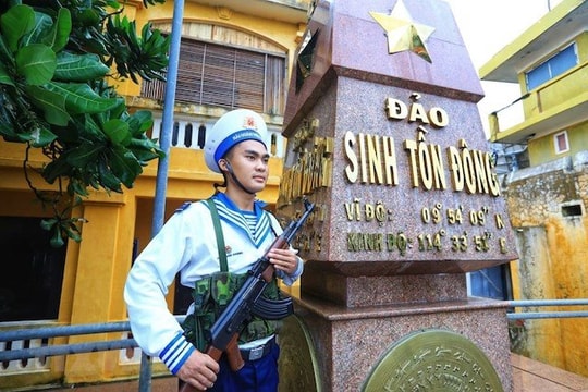 Rộn rã không khí đón Tết sớm trên huyện đảo Trường Sa