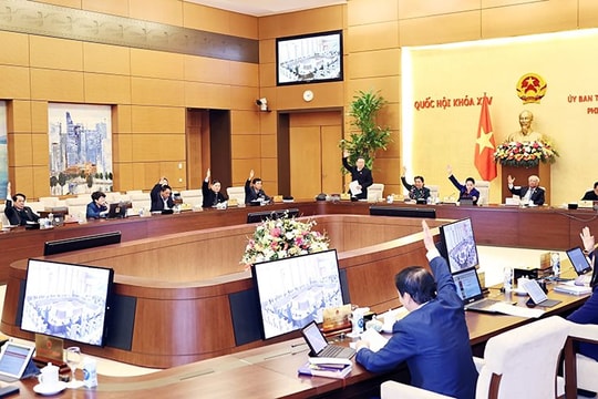 Dự kiến phiên họp thứ 54 của Ủy ban Thường vụ Quốc hội khóa XIV diễn ra ngày 10/3