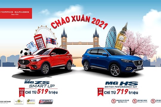 TC Services Việt Nam (TCSV) ra mắt phiên bản MG ZS Smart Up STD+ 