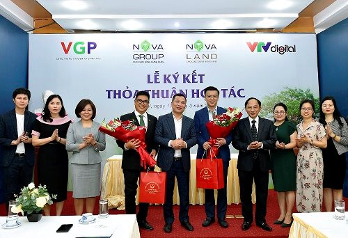 Ký kết thoả thuận hợp tác giữa Cổng Thông tin điện tử Chính phủ, VTV Digital và Tập đoàn Novaland