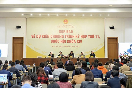 Sáng ngày 24/3: Khai mạc kỳ họp thứ 11, Quốc hội khóa XIV