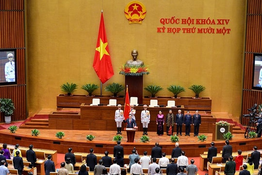 Ông Vương Đình Huệ được bầu làm Chủ tịch Quốc hội