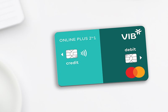 VIB ra mắt thẻ VIB Online Plus 2in1 tích hợp thẻ tín dụng và thẻ thanh toán