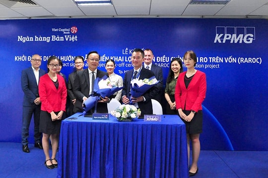Ngân hàng Bản Việt hợp tác cùng KPMG triển khai dự án “Lợi nhuận điều chính rủi ro trên vốn”