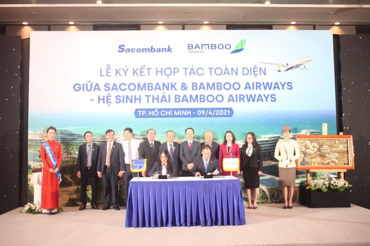 Sacombank và Bamboo Airways hợp tác toàn diện