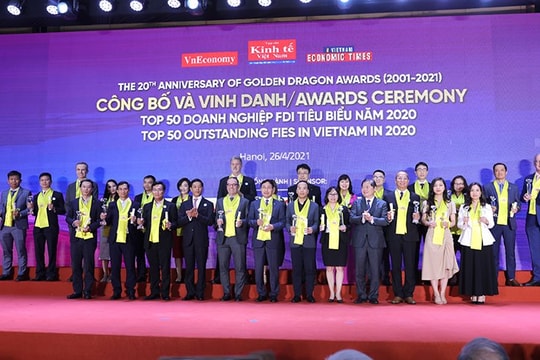 Vinh danh các doanh nghiệp FDI tiêu biểu
