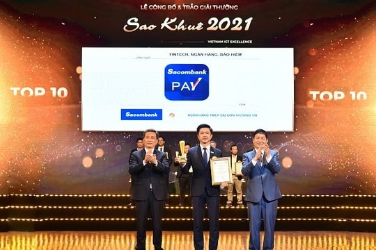 Sacombank Pay vào Top 10 Sao Khuê 2021
