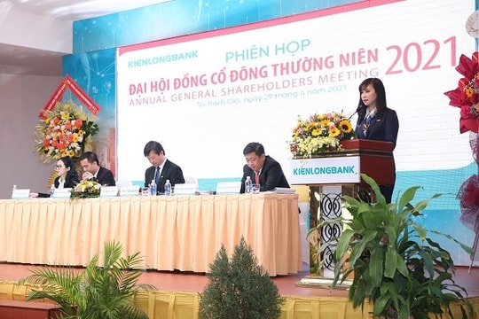 KienLongBank bổ sung tên viết tắt bằng tiếng Anh là KSBank và dự kiến chia cổ tức năm 2021 là 17% 