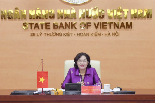 Thống đốc Nguyễn Thị Hồng tham dự Phiên họp Kinh tế toàn cầu 