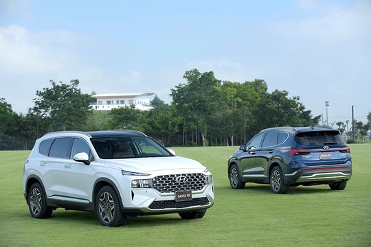 Hyundai Santa Fe 2021 chính thức ra mắt tại Việt Nam 
