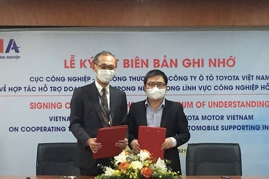 Toyota Việt Nam tham gia Dự án Hợp tác hỗ trợ doanh nghiệp trong nước trong lĩnh vực công nghiệp hỗ trợ
