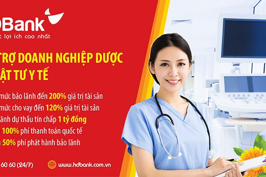 HDBank tiếp tục hỗ trợ doanh nghiệp cung cấp dược, thiết bị – vật tư y tế