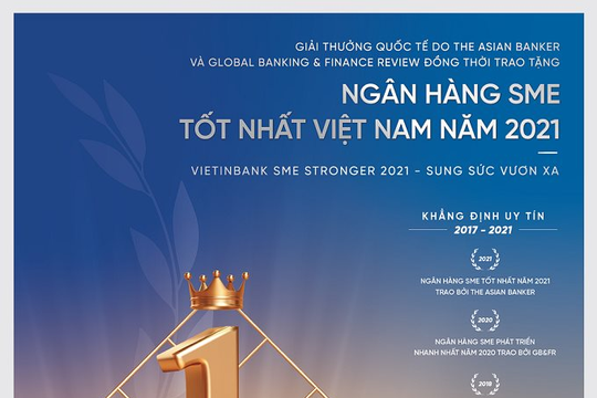 VietinBank - Ngân hàng SME tốt nhất Việt Nam
