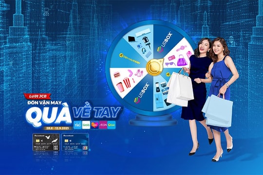 Lướt Sacombank JCB: đón vận may, quà liền tay