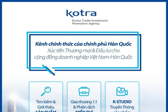 Cơ hội giao thương trực tuyến với doanh nghiệp thành phố Nonsan, Hàn Quốc trong tháng 9