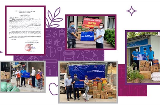 Citi triển khai các hoạt động cộng đồng theo cách mới giữa đại dịch COVID-19