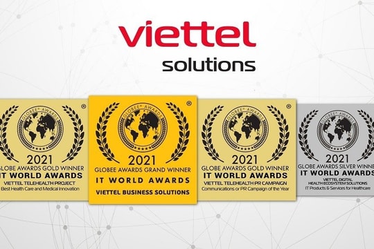 Viettel Solutions đạt giải cao nhất tại IT World Awards 2021