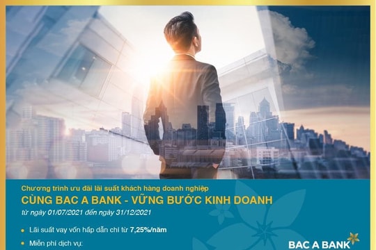 BAC A BANK đồng hành cùng doanh nghiệp vững bước kinh doanh