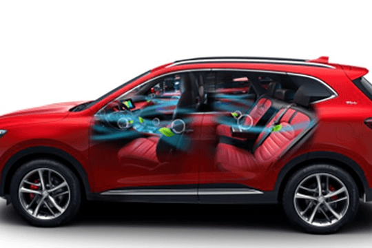 MG trang bị hệ thống lọc bụi mịn PM 2.5 trên hầu hết các dòng xe 