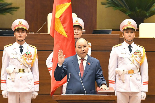 Chủ tịch nước Nguyễn Xuân Phúc tuyên thệ nhậm chức 