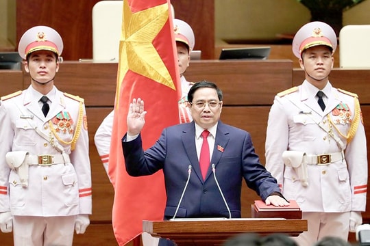 Thủ tướng Chính phủ Phạm Minh Chính tuyên thệ nhậm chức