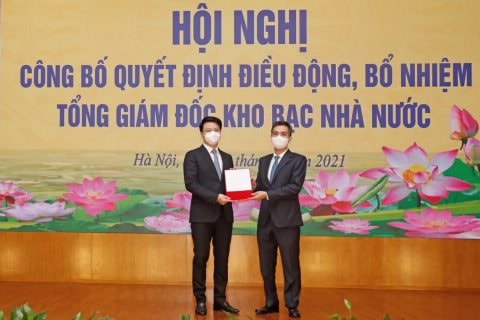 Bổ nhiệm Tổng giám đốc Kho bạc Nhà nước