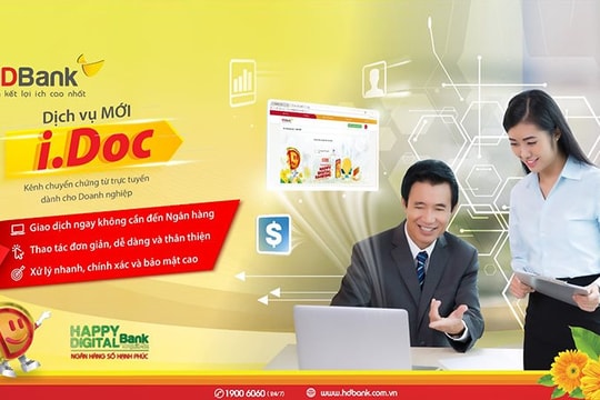 Đơn giản hóa chuyển chứng từ giao dịch với HDBank I.Doc