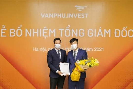 Văn Phú - Invest thay Tổng giám đốc 