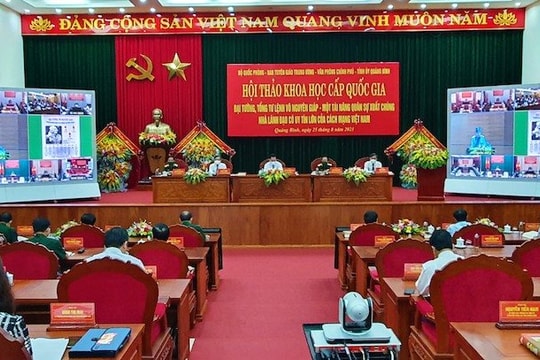 “Đại tướng, Tổng tư lệnh Võ Nguyên Giáp - Một tài năng quân sự xuất chúng, nhà lãnh đạo có uy tín lớn của cách mạng Việt Nam”