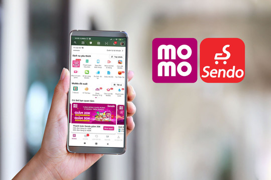 Người dùng dễ dàng thanh toán mua hàng trên Sendo bằng Ví MoMo